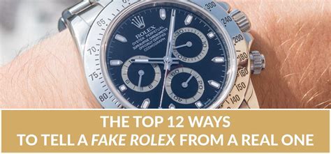 how can u tell a fake rolex|how to tell genuine rolex.